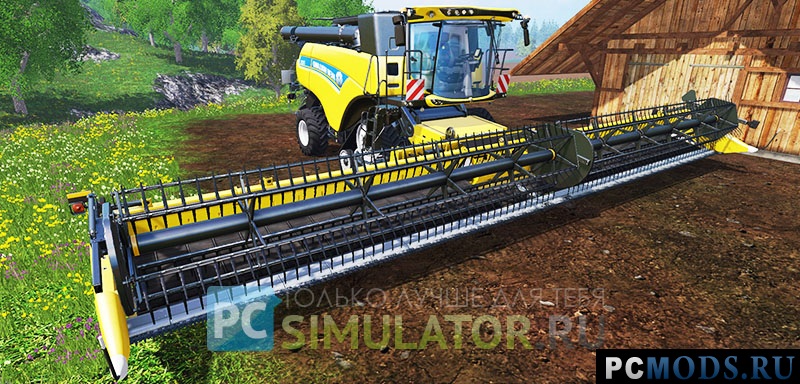 New Holland CR10.90 turbo  Farming Simulator 2015