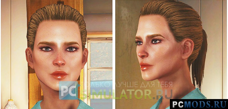 Young Female Face Texture /      v1.0  Fallout 4