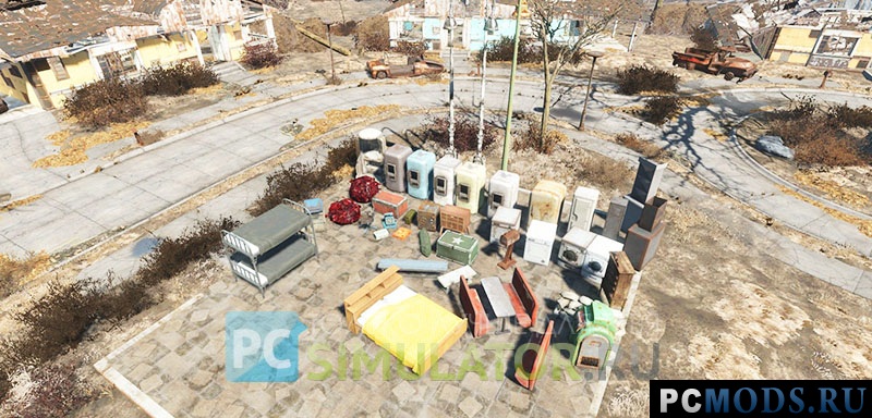 Улучшение постройки поселений v1.2.3 для Fallout 4