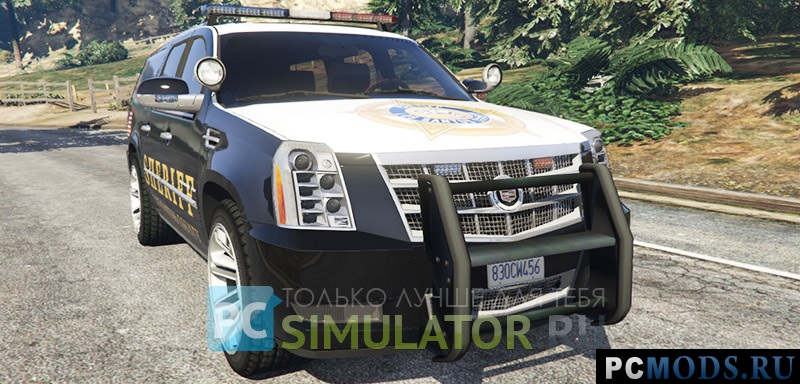 Cadillac Escalade ESV 2012 Police  GTA V