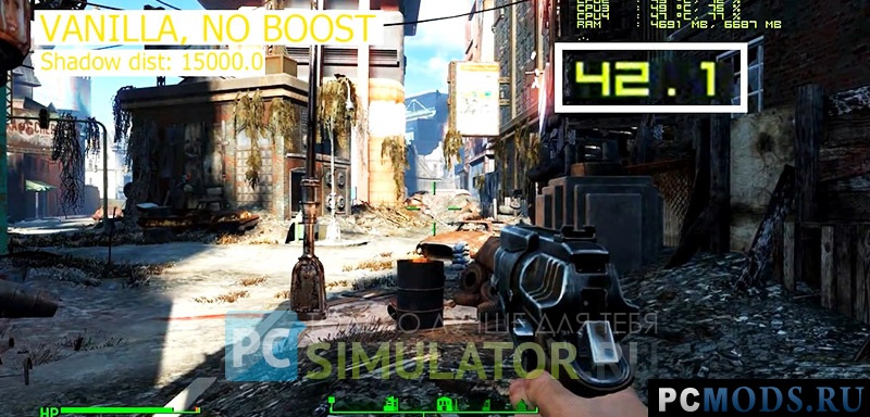 FPS dynamic shadows - Shadow Boost v1.2.37.0 для Fallout 4