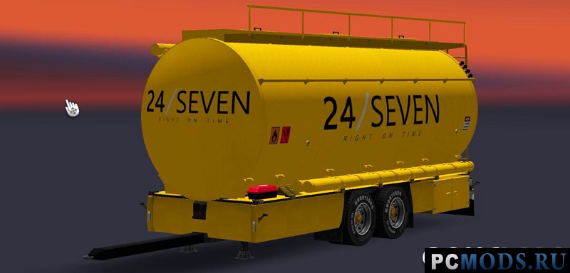 24/SEVEN BDF Tandem Truck Pack +   Euro Truck Simulator 2