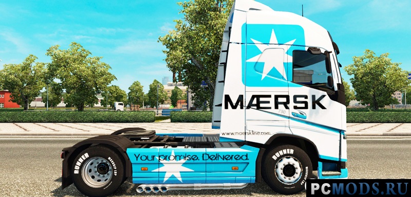  Maersk   Volvo  Euro Truck Simulator 2
