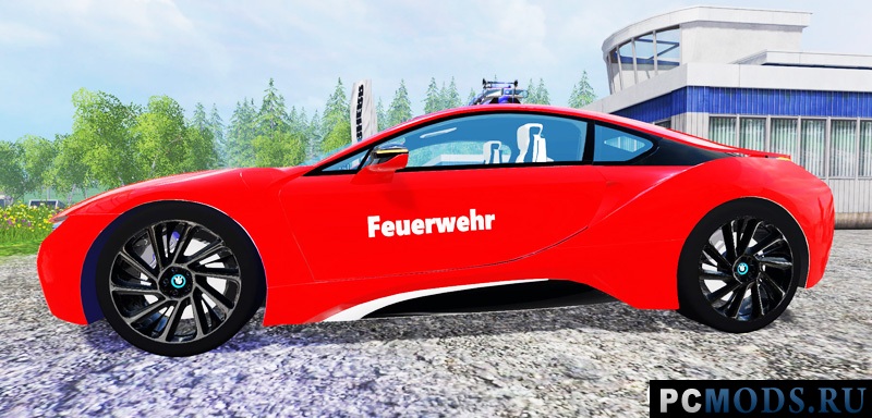 BMW i8 eDrive Feuerwehr  Farming Simulator 2015