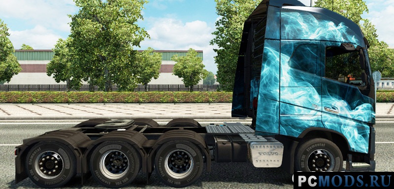 Volvo FH16 8x4 для Euro Truck Simulator 2