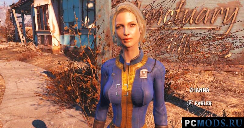 Жанна - Уникальный компаньон v1.1 для Fallout 4