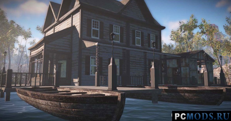 Лодочный домик Таффингтона - Восстановление для Fallout 4