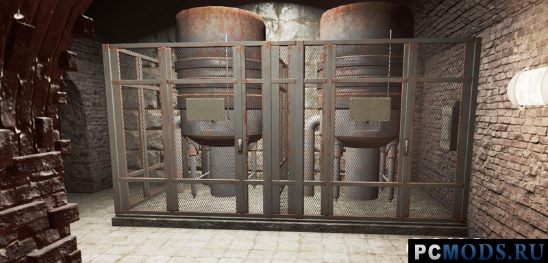 Туннели замка Минитменов для Fallout 4
