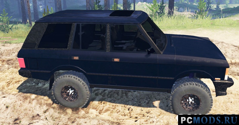 Range Rover Classic 1990  Spin Tires 2016